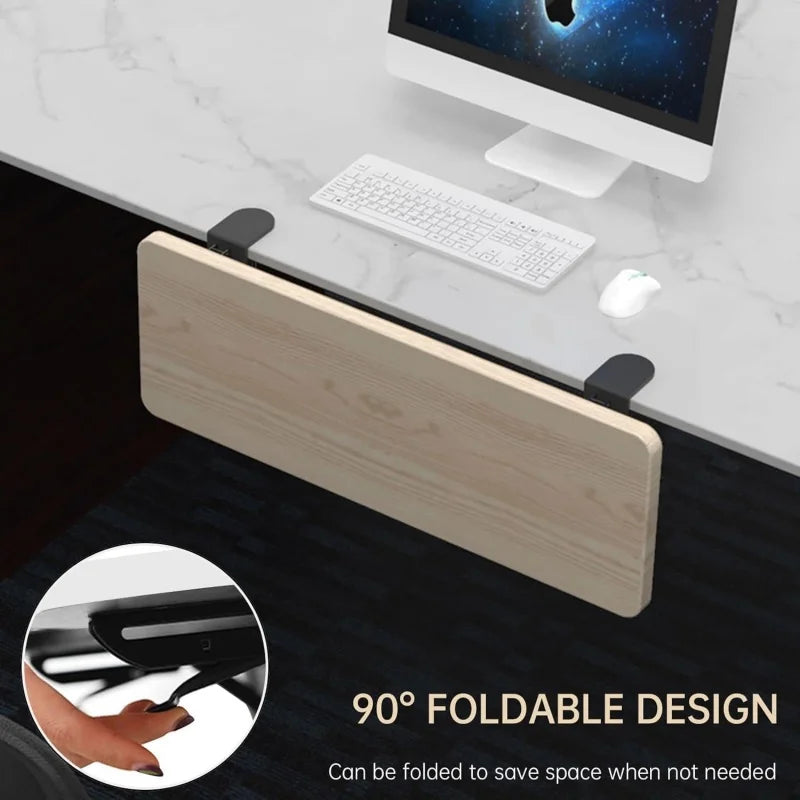 2PCS Triangle Folding Angle Bracket Heavy Support Adjustable Desktop Extension Plate Rack Punch-free Space-saving Table Shelves Peaceful Pleasures Health and Wellness