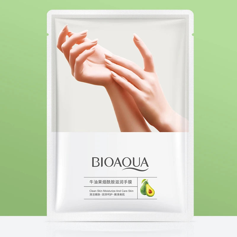 BIOAQUA Avocado Hand Mask 5 Pairs – Moisturizing & Exfoliating