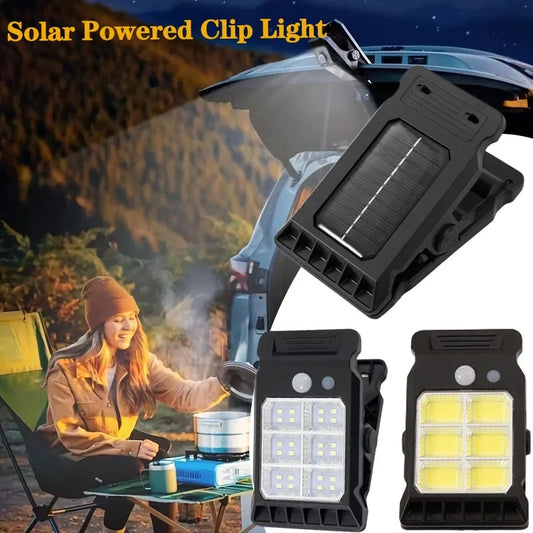 Solar Motion Sensor Clip-On Garden Lights | Outdoor LED Solar Outdoor Light Peaceful Pleasures Health and Wellness