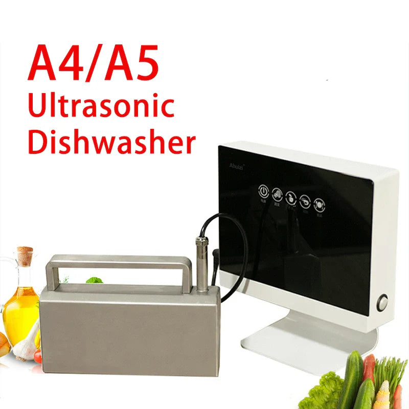 LZHZXY Ultrasonic Portable Dishwasher Freestanding 110V/220V