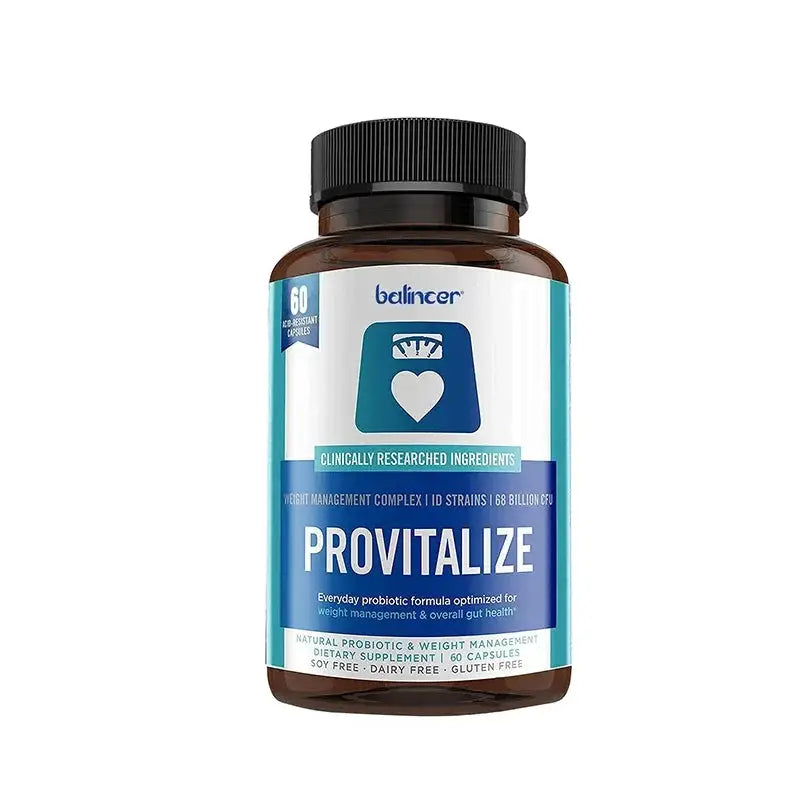 Provitalize Capsules for Weight Management & Gut Health Peaceful Pleasures Health and Wellness 60 count-1 bottle