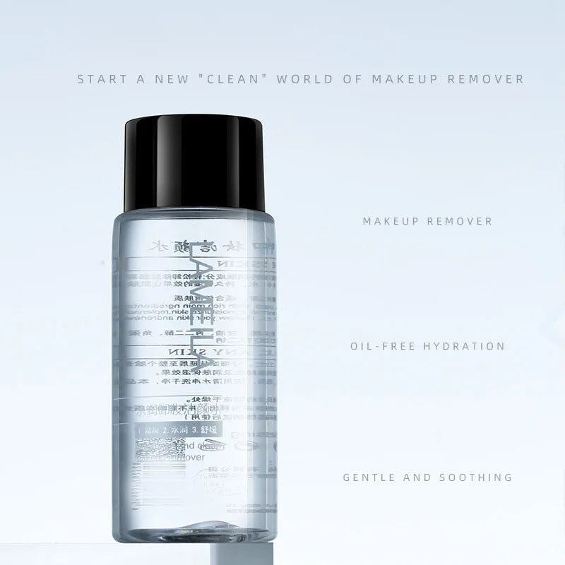 Cleansing Water Makeup Remover 60ml | Face Eye & Lip