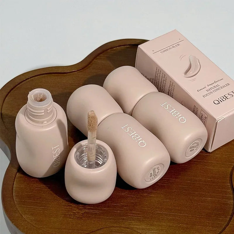 QIBEST Liquid Concealer Matte High Coverage Waterproof Oil Control Moisturizing Lasting Concealer Professional Face Cosmetics Peaceful Pleasures Health and Wellness