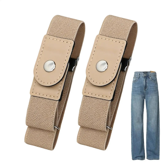 No Buckle Elastic Waistband Belt – Adjustable Unisex Fit Elastic Waistband Belt Peaceful Pleasures Health and Wellness