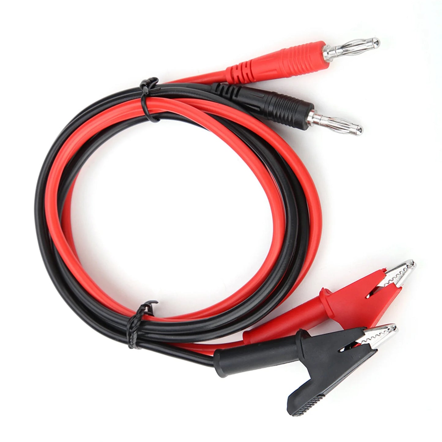 P1040 Silicone Banana Plug Crocodile Clip Test Probe Lead Testing