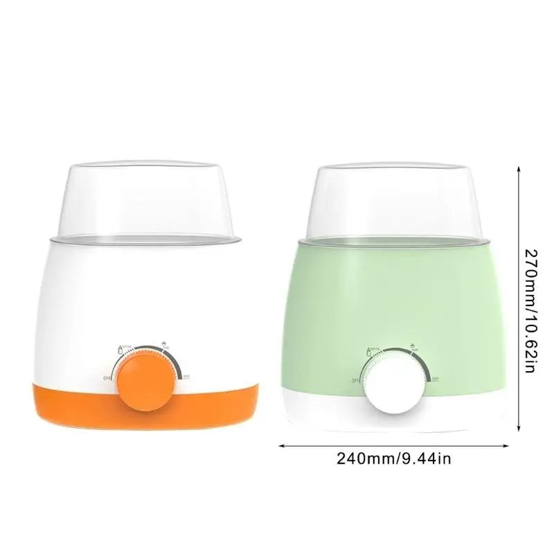 Double Baby Bottle Warmer | Auto Shut-Off & 3 Temp Settings