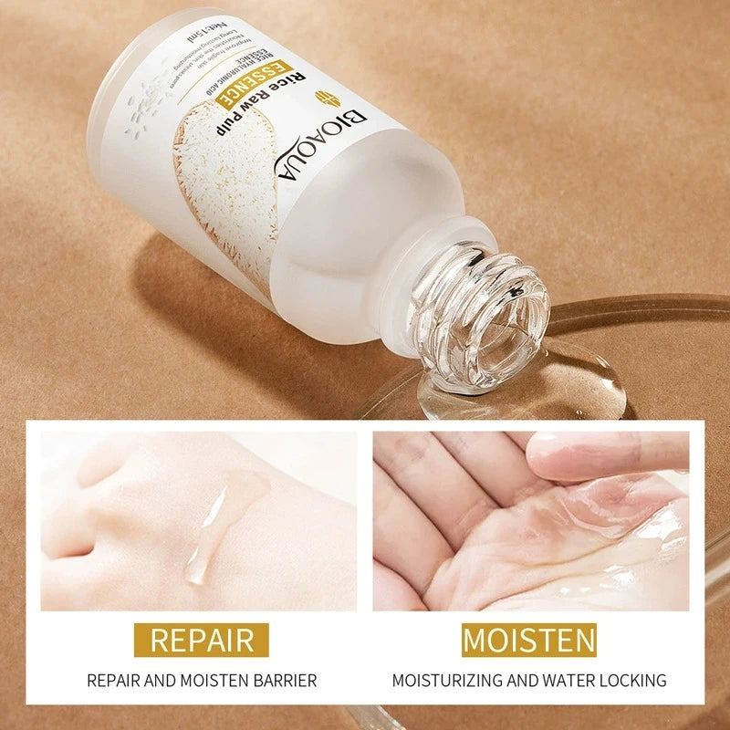 BIOAQUA White Rice Face Serum & Anti-Aging Eye Cream Set