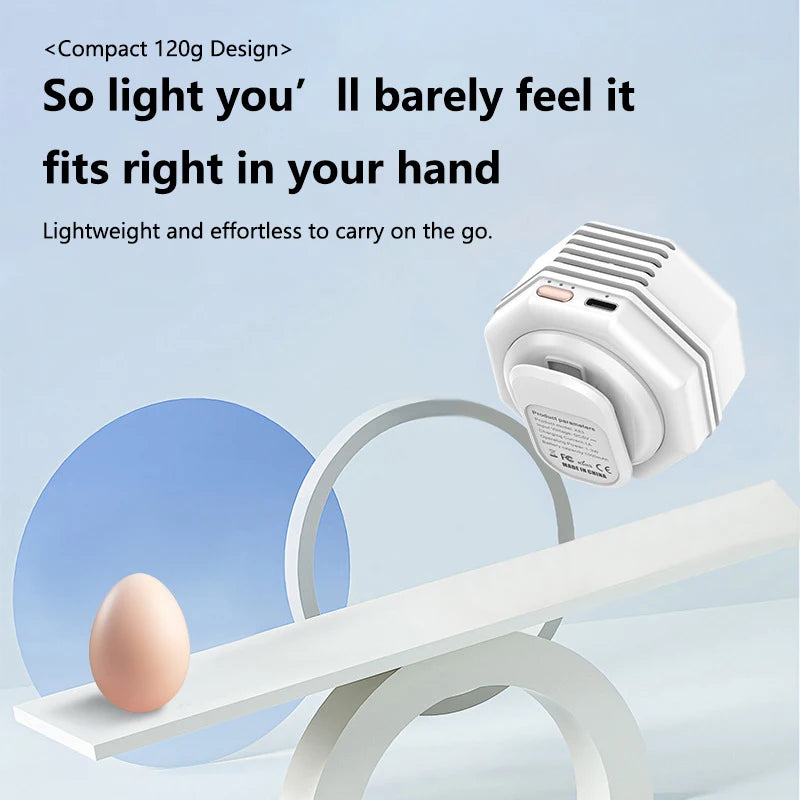 Lenovo Clip Fan Mini Portable Strong Cold Wind Desktop 60 Blade 360 ° Adjustment of Wind Multifunctional Fan For Women Men Peaceful Pleasures Health and Wellness