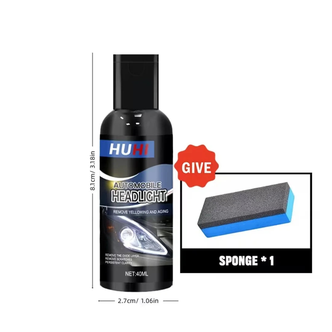 Car Headlight Restoration Polish 40ml | Anti-Yellowing