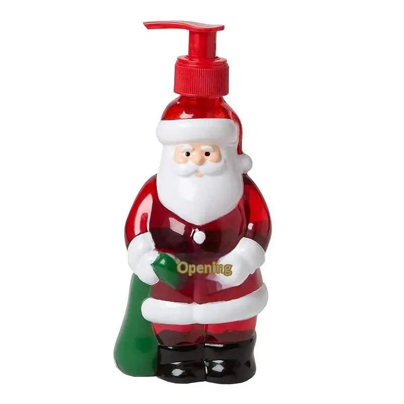 Gift Series for Christmas - 350ml Hand Dispensing Snowman Bottle for Household Use Peaceful Pleasures Health and Wellness