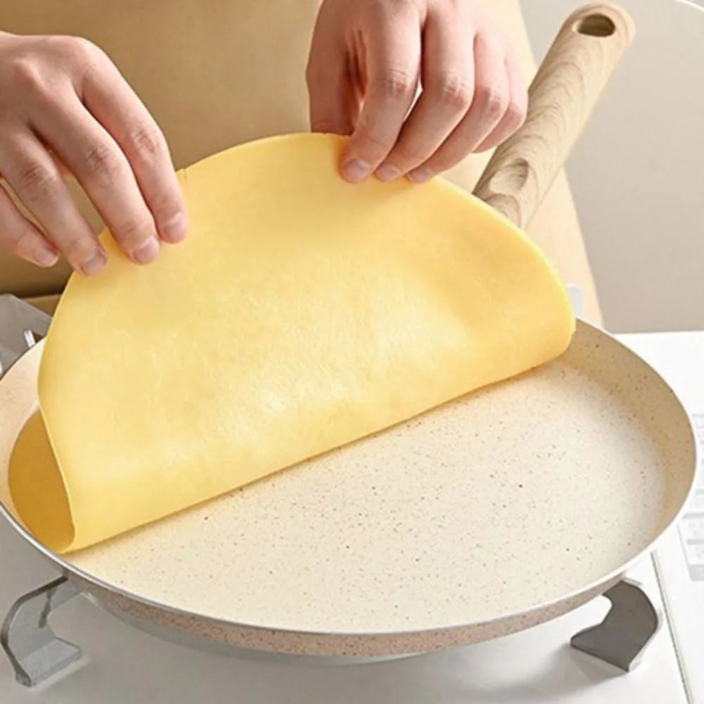 Non-Stick Crepe Pan Aluminum Wooden Handle | 6, 8 & 10 Inch