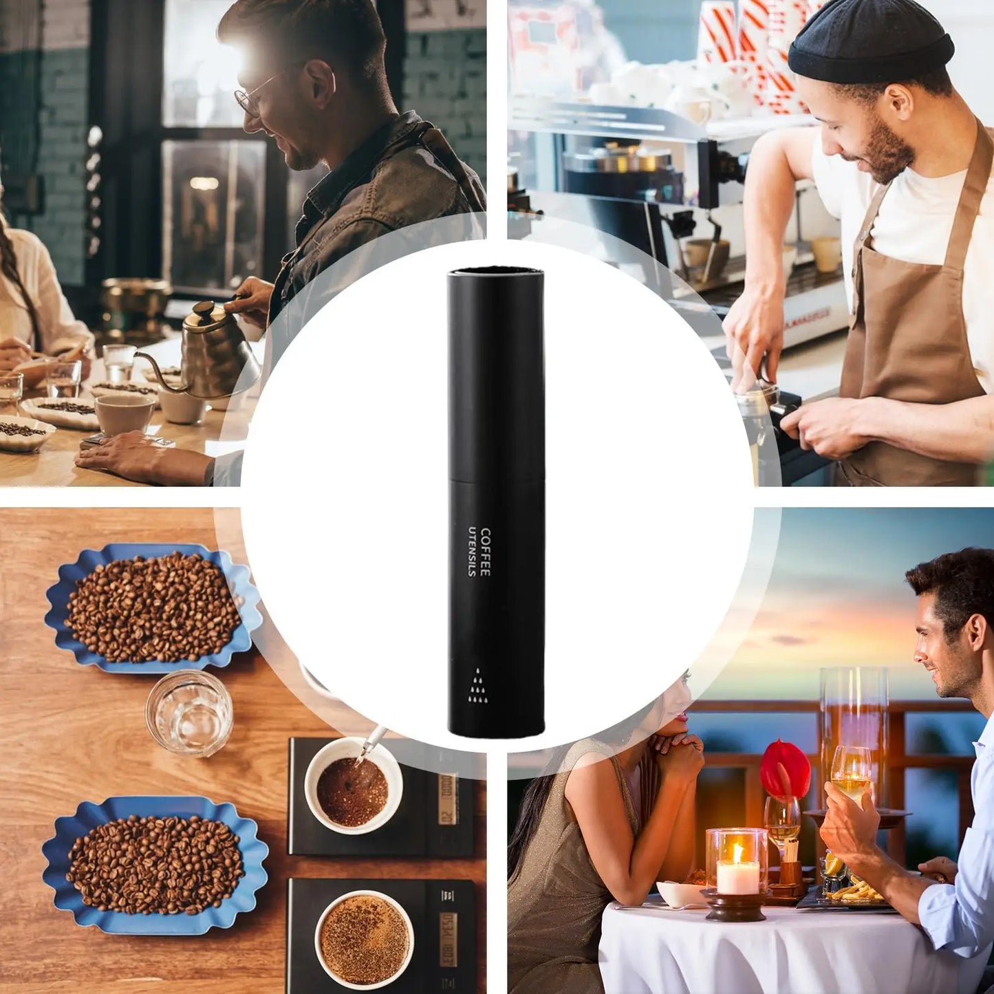 Anti-Static Coffee Bean Spray Bottle | Espresso Accessory