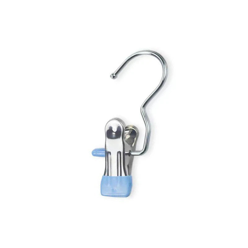 Stainless Steel Clip Hangers for Socks & Underwear – 10pcs