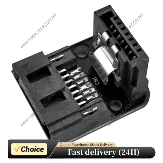 SATA 7Pin Female To Male Adapter 90 Degree Angle Elbow Adapter 6Gbps 90 Degree Angled Adapter Up /Down for Desktop Motherboard Peaceful Pleasures Health and Wellness