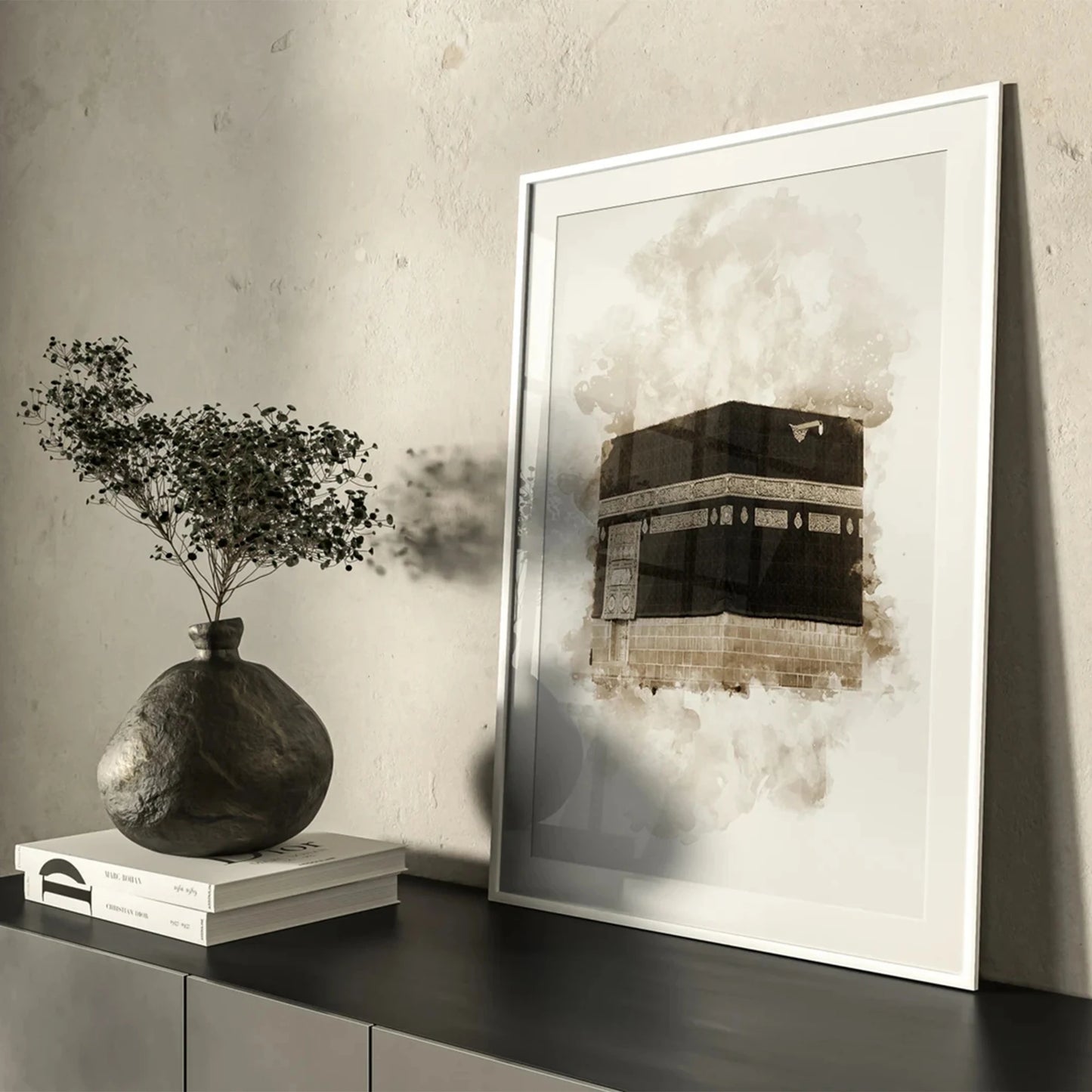 Modern,Religion Islam Allah Muhammad Calligraphy Wall Art Print Canvas Painting Poster Picture For Living Room Home Decor Peaceful Pleasures Health and Wellness