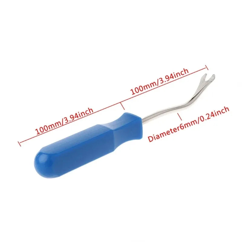 1Pcs Car Door Interior Trim Clip Remover Tool - Screwdriver Nail Puller Fastener E7CA Car Repair Tool for Panel Upholstery Peaceful Pleasures Health and Wellness