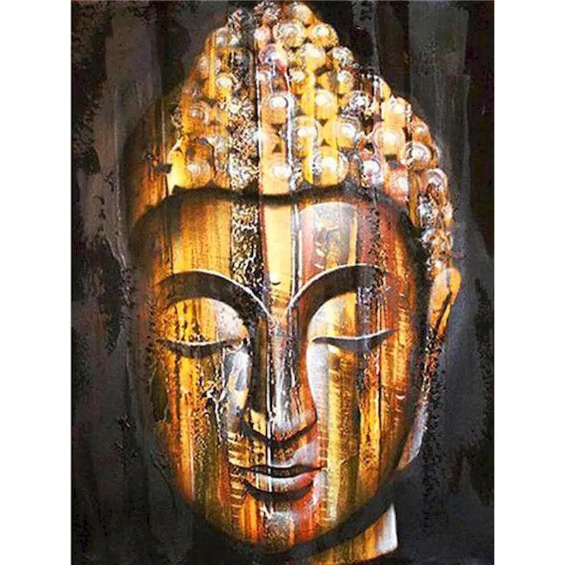 GATYZTORY Painting By Numbers Coloring By Numbers Buddha Canvas Painting For Adults Personalized Gift Handmade Diy Set Artwork Peaceful Pleasures Health and Wellness 99-1 20x30cm Unframed