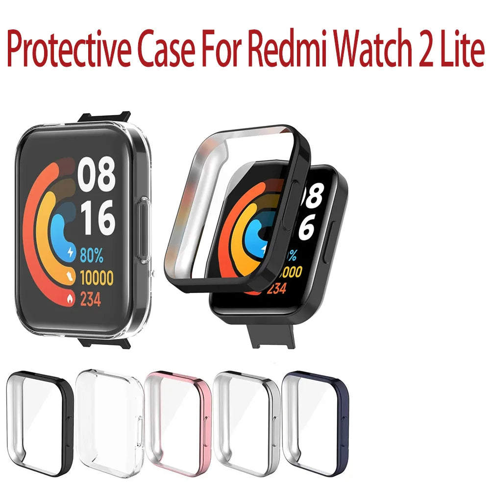 TPU Case for Redmi Watch 2 Lite – Full Screen Bumper Cover Peaceful Pleasures Health and Wellness