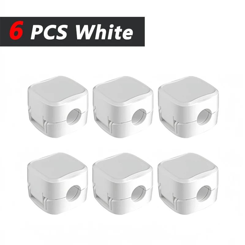 Adhesive Cable Clips | Cord Holder for Desk, Car & Wall