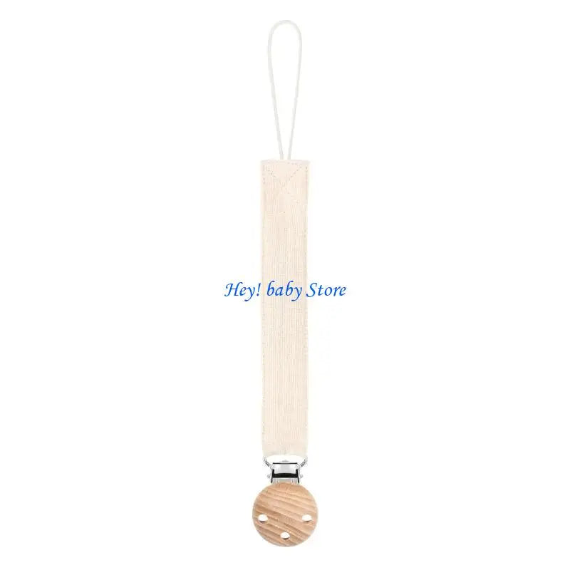 Baby Pacifier Clip Cotton Rope Teether Soother – 25 Colors