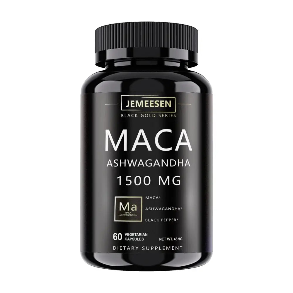 JEMEESEN Male Enhancing Supplement - Ashwagandha & Maca Peaceful Pleasures Health and Wellness 1 bottle