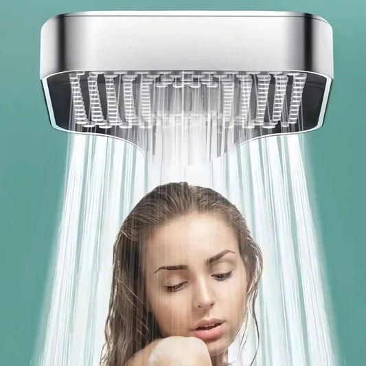 3-Mode High Pressure Adjustable Handheld Rainfall Shower Head Handheld Shower Head Peaceful Pleasures Health and Wellness