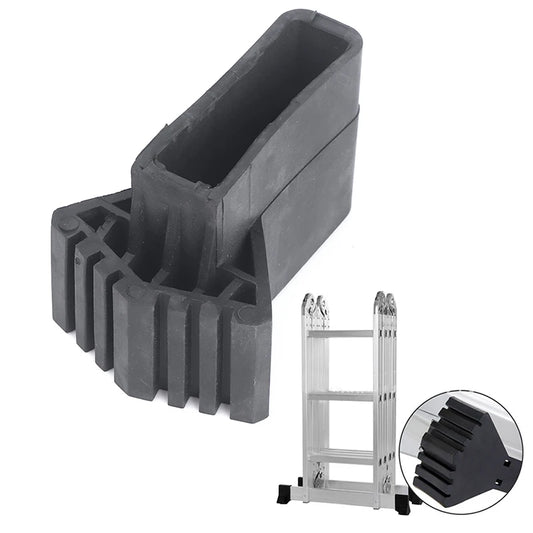 Rubber Anti-Slip Ladder Foot Cover Pads | Fan-Shaped, Durable Ladder Foot Cover Peaceful Pleasures Health and Wellness