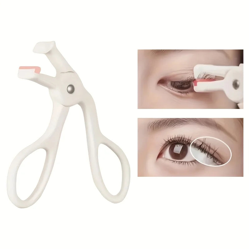 Portable Partial/Wide Angle Eyelash Curler, Durable Curled Natural Style, Suitable for Beginners, No Battery Required Peaceful Pleasures Health and Wellness Partial Eyelash Curl
