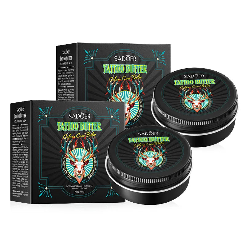SADOER Tattoo Aftercare Cream | Color Protection & Moisturizer