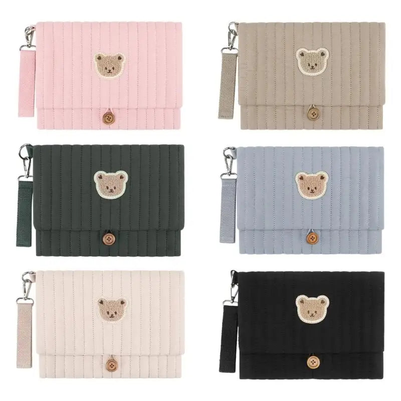 Portable Cotton Diaper Hanging Bag | Multi-Compartment Organizer