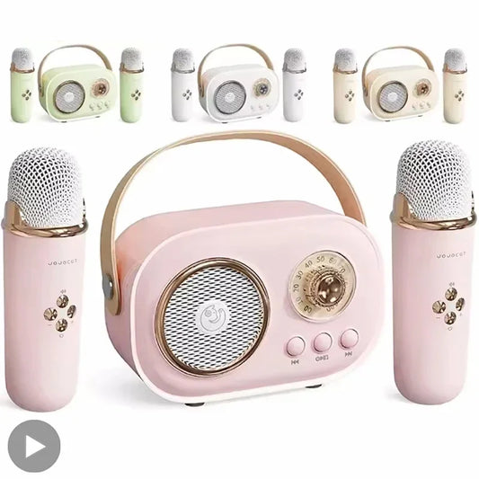 Portable Karaoke Bluetooth Speaker & Wireless Microphone | FM Karaoke Bluetooth Speaker Oasis Select