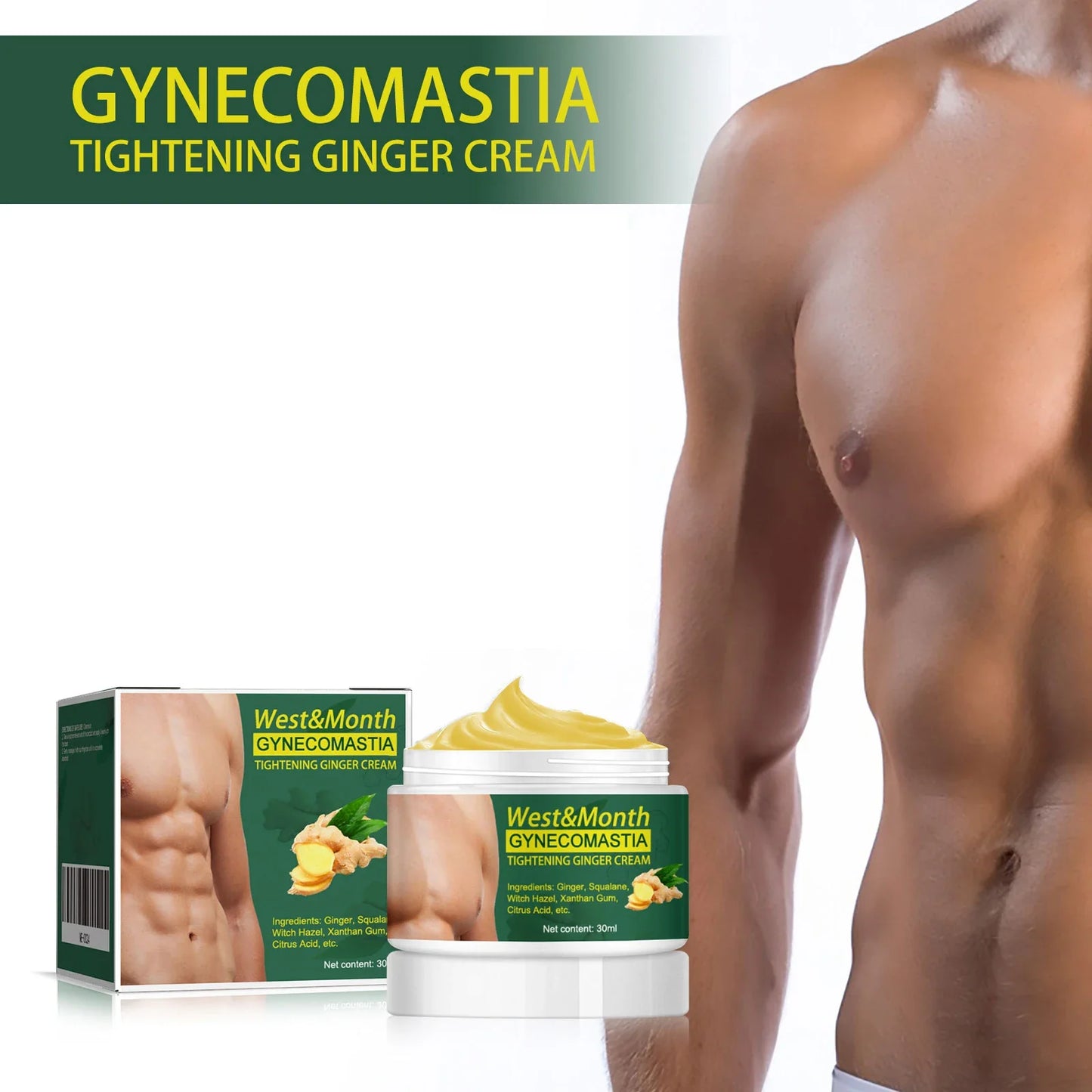Men's Chest Firming Cream – Lightweight Daily Nourishing Formula