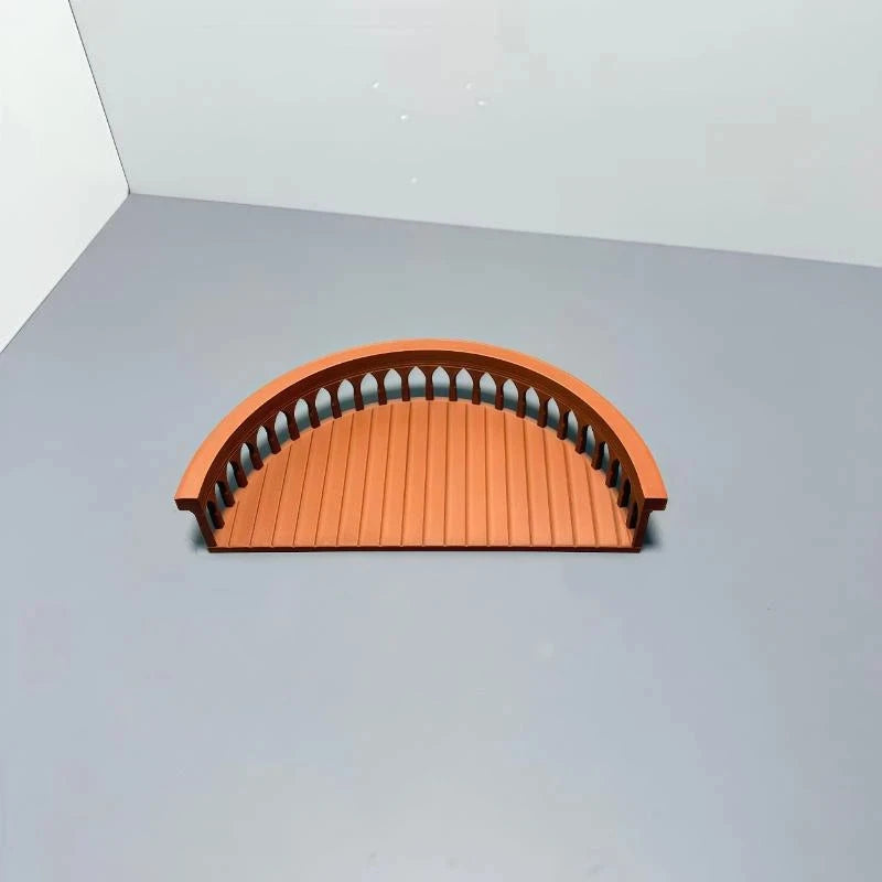 Dollhouse Wall Mounted Storage Rack | European Mini Cabinet