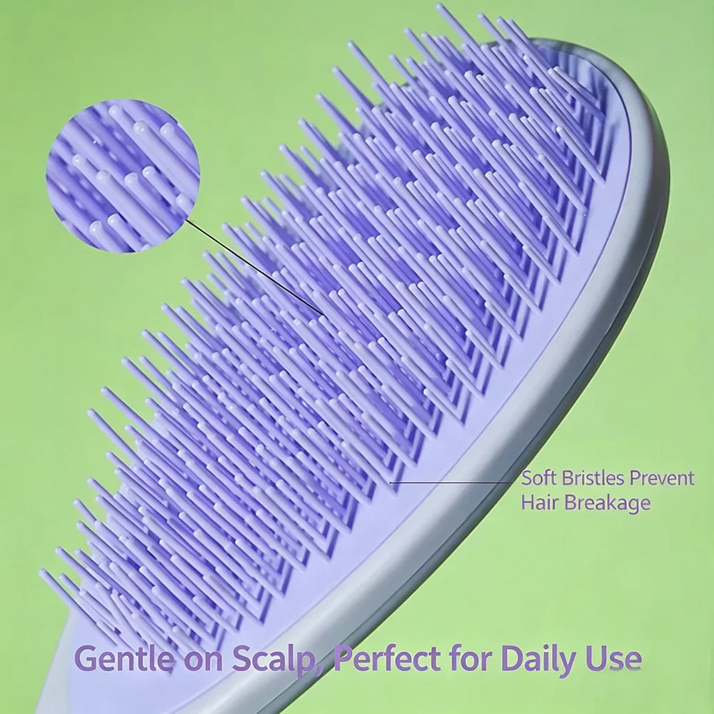 Anti-Static Detangling Scalp Massage Comb – Wet & Dry Hair