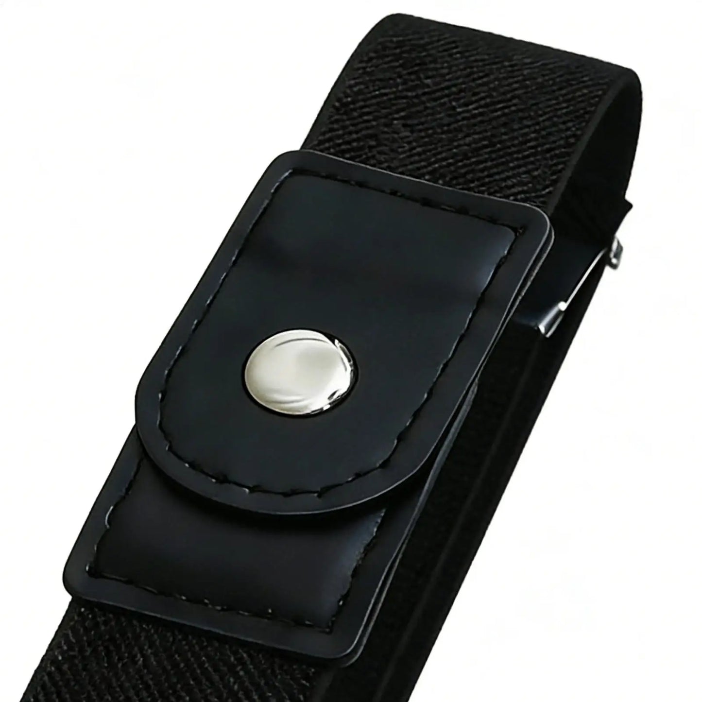 No Buckle Elastic Waistband Belt – Adjustable Unisex Fit