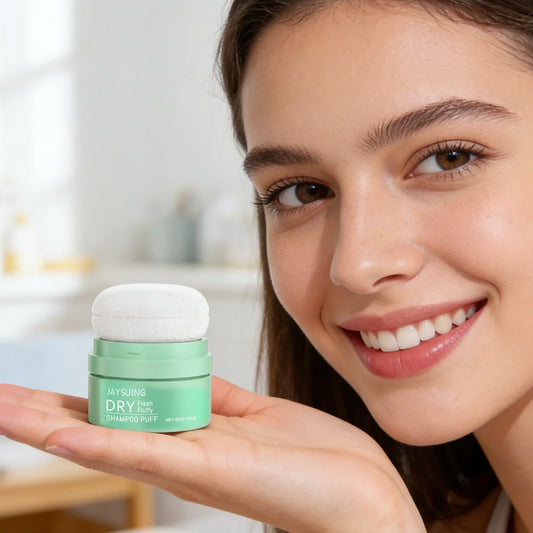 Matte Dry Shampoo Powder Puff – Oil Control & Root Volume Boost Dry Shampoo Powder Oasis Select