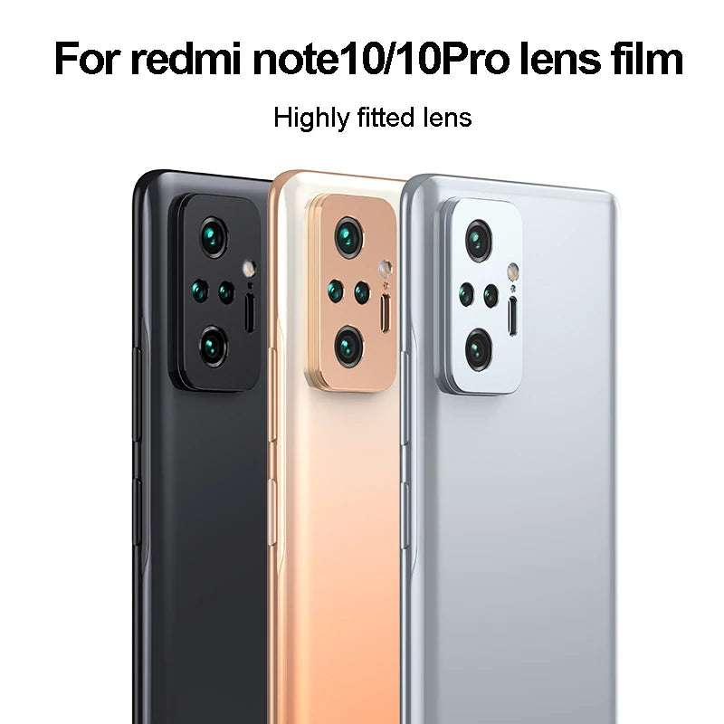 For xiaomi redmi note 10 pro Camera Lens Protector Accessories Cell Phone Protectors screen protector camera protective film Peaceful Pleasures Health and Wellness