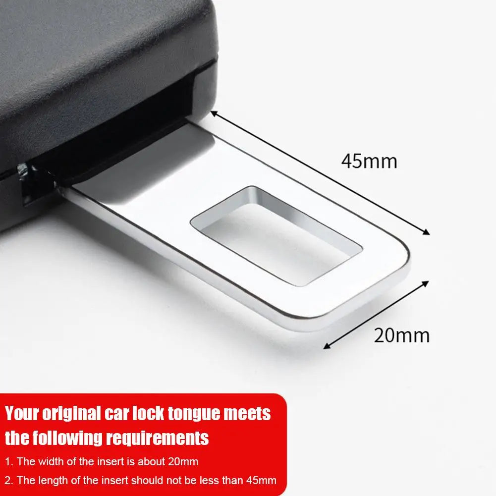 Universal Car Safety Belt insert Seat Belt Extension Plug Buckle Seatbelt Clip Adjustable Extender Child Car Accessories Peaceful Pleasures Health and Wellness