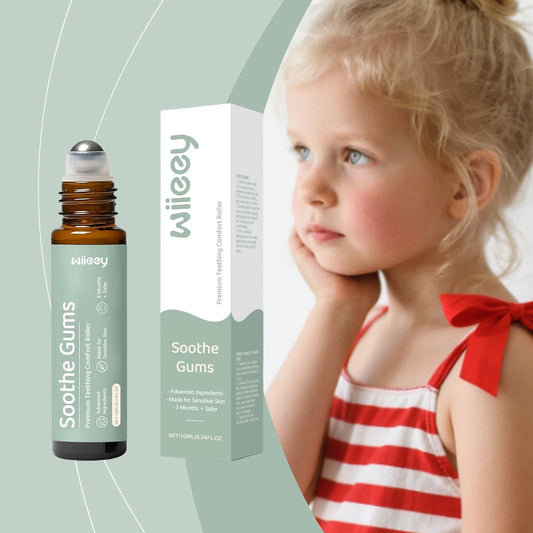 Baby Teething Comfort Roller – Gentle Moisturizing Skin Cream Baby Roller Cream Oasis Select