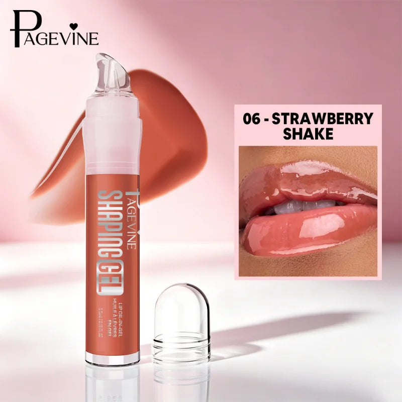 Tint Long Lasting Moisturizing Shiny Lip Plumper Gloss 8 Colors Hydrating Nourishing Lip Oil Low Saturation Smoothing Lip Makeup Peaceful Pleasures Health and Wellness 7