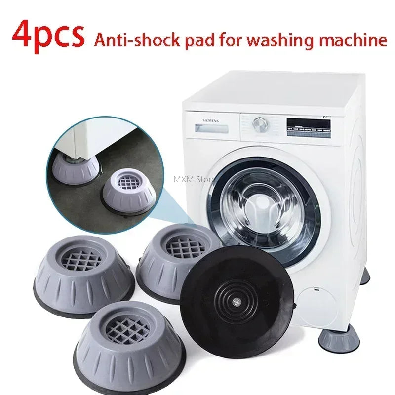 Anti-Vibration Silicone Feet Pads – Washer, Fridge & Furniture
