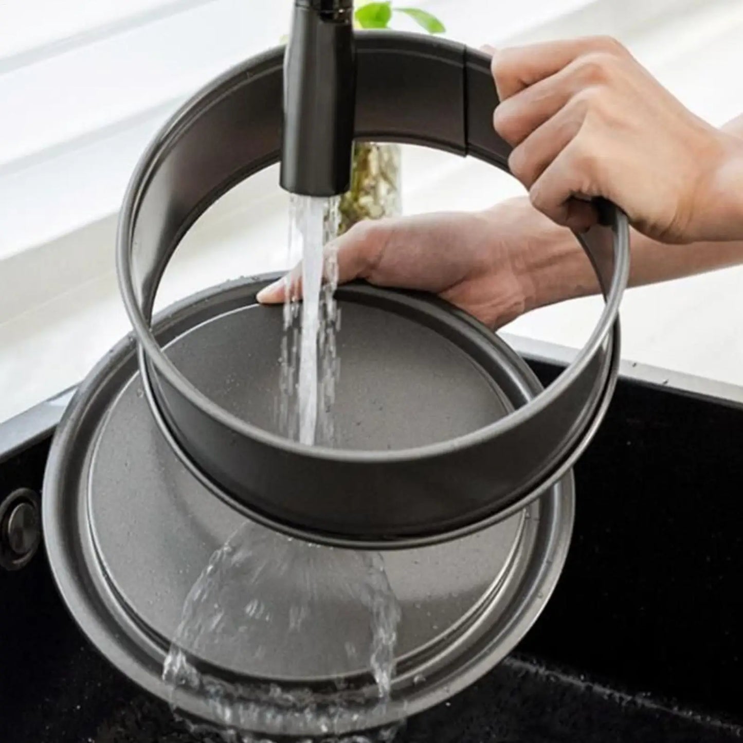 Professional Nonstick Springform Cake Pan with Removable Bottom for Home & Commercial Kitchen Baking, Oven Safe Peaceful Pleasures Health and Wellness