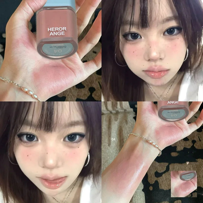 Matte Liquid Blush Face Cheek Tint | Natural Rouge 10g