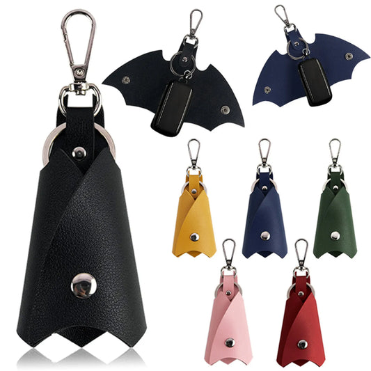 Bat Shape PU Leather Keychain Organizer – Men & Women Gift Leather Key Organizer Oasis Select