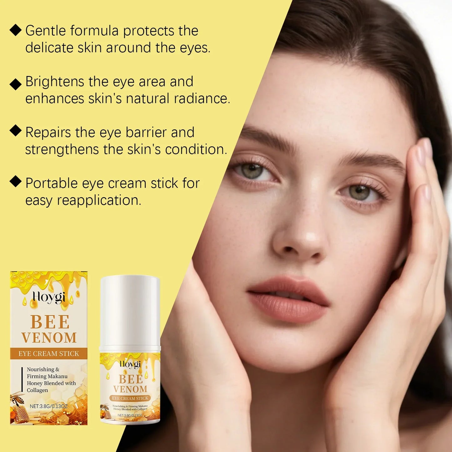 Hoygi Bee Venom Eye Cream Stick – Dark Circles & Firming