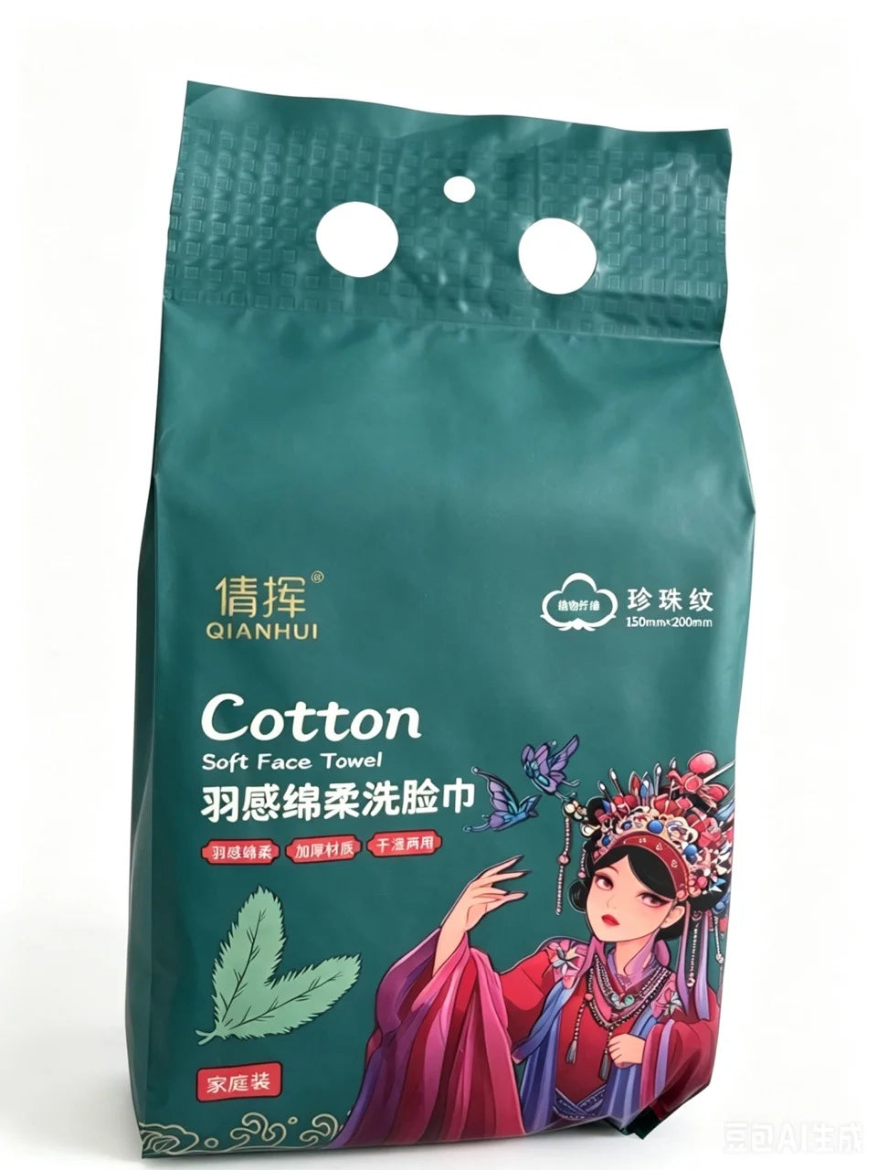 100PCS Natural Disposable Face Towel Travel Facial Cleansing Wet And Dry Makeup Remover Pearl Cotton Soft Makeup Nonwoven Towel Peaceful Pleasures Health and Wellness 1 pack 1 See below for size descriptions