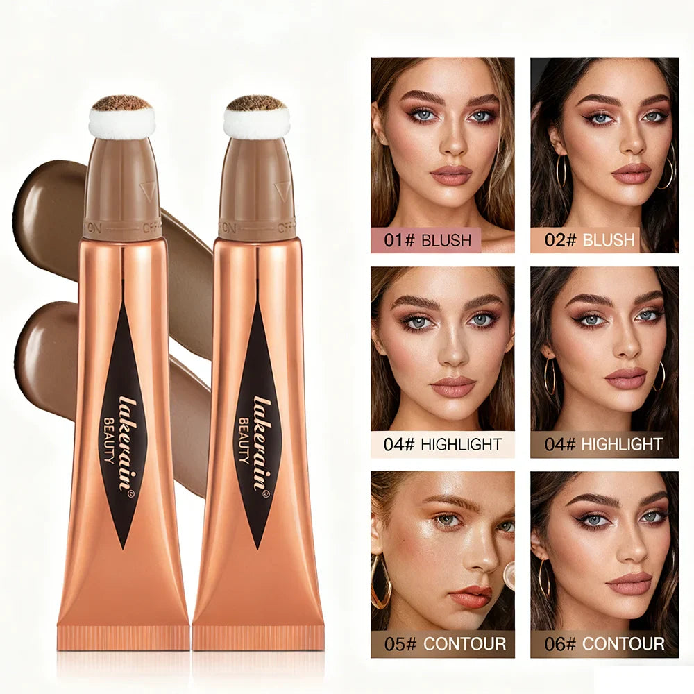 3-in-1 Bronzer Blush & Highlighter Contour Wand Stick