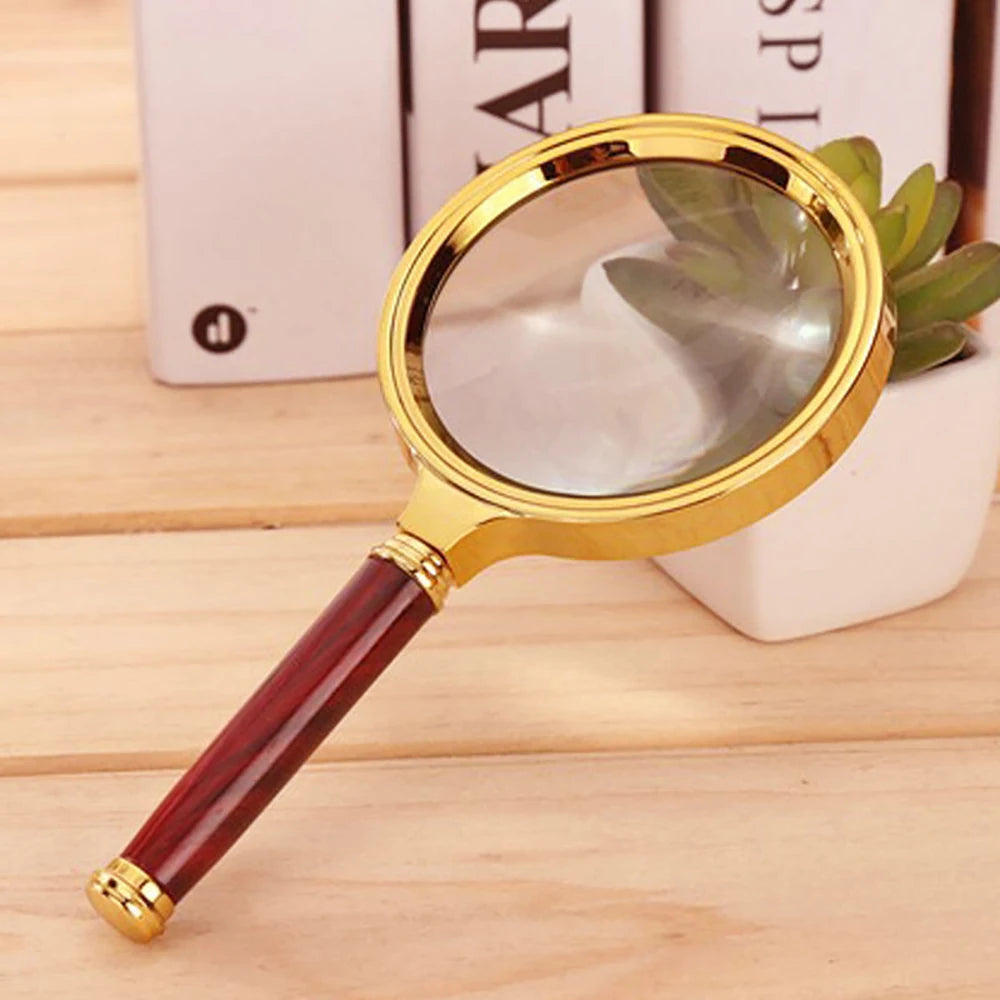 50x High-definition Handheld Magnifying Glass Suitable Reading