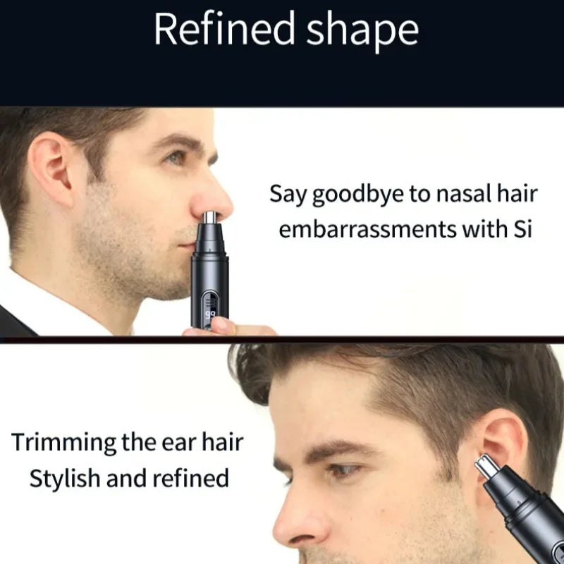 Mini Pocket Nose Hair Trimmer Painless Clipper Nose Ears Hair Eyebrow Waterproof Portable Trimmer For Men Women Peaceful Pleasures Health and Wellness