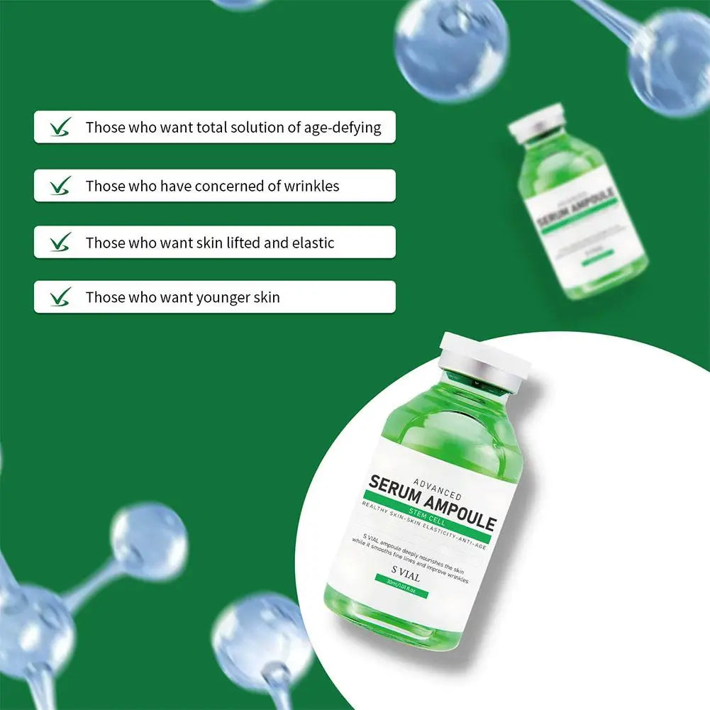 PDRN Salmon DNA Facial Serum Deeply Nourishing The Skin Skin Elasticity Ampoule Essence Smoothing Glow Boosting Skin-firming Peaceful Pleasures Health and Wellness